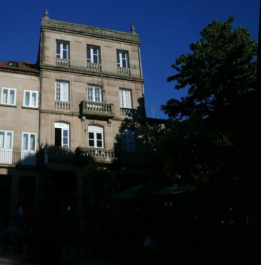 Excelentes Vistas En La Plaza De La Verdura Pontevedra Eksteriør billede