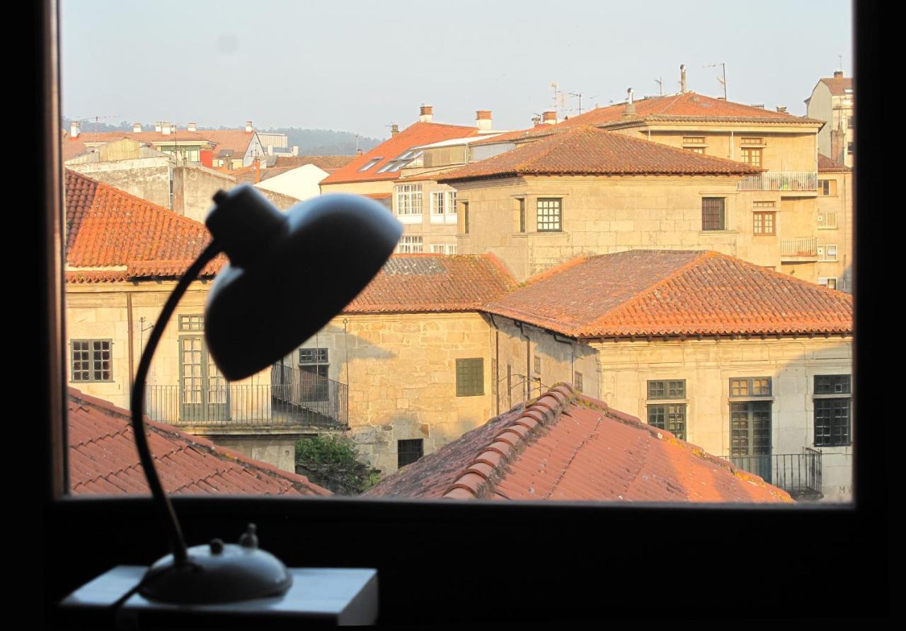 Excelentes Vistas En La Plaza De La Verdura Pontevedra Eksteriør billede